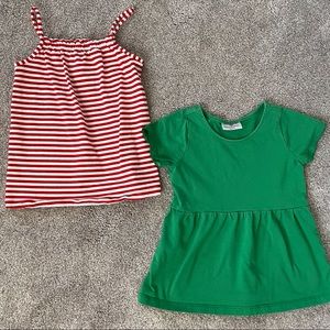 Hanna Andersson summer top bundle (110)